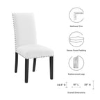 Modway Parcel Dining Upholstered Fabric Side Chair by Modway-EEI-1384