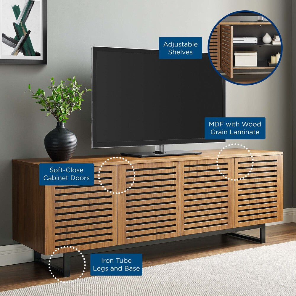 EEI-4763-WAL Parker 73" TV Stand by Modway