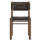 EEI-7064 Parkland 7-Piece Rectangular Outdoor Patio Rattan and Aluminum Dining Table and Chairs Set by Modway