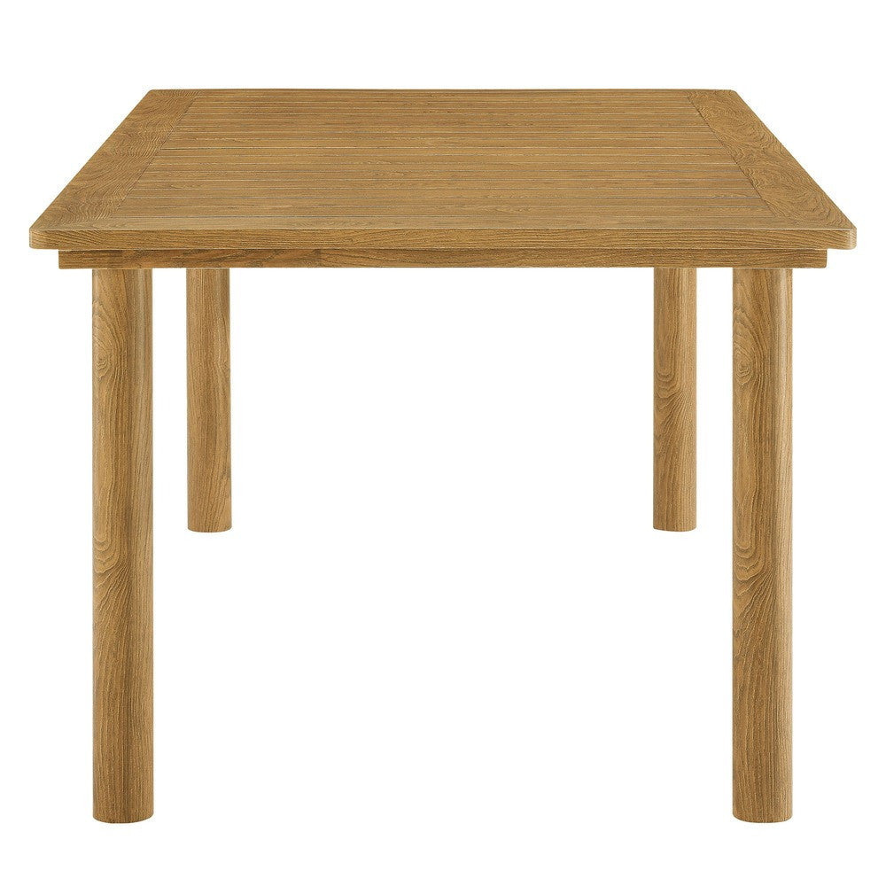 EEI-6985 Parkland 76" Outdoor Patio Aluminum Dining Table by Modway