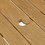 EEI-6985 Parkland 76" Outdoor Patio Aluminum Dining Table by Modway