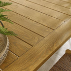 EEI-6985 Parkland 76" Outdoor Patio Aluminum Dining Table by Modway