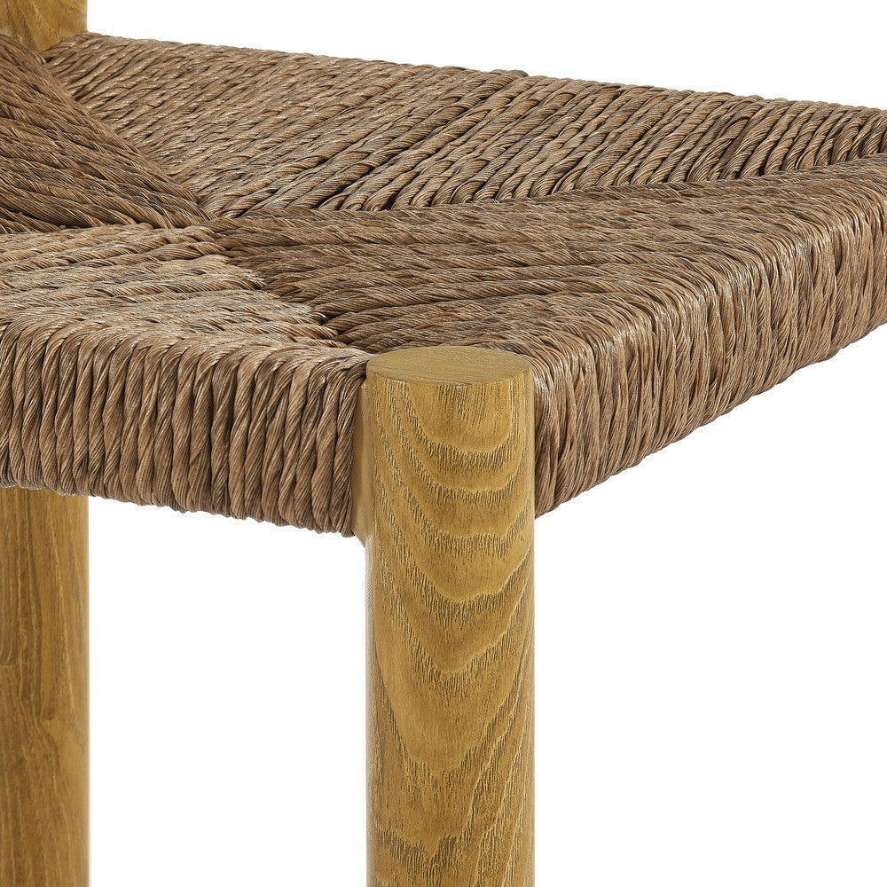 EEI-6984 Parkland Outdoor Patio Rattan and Aluminum Bar Stools Set of 2 by Modway