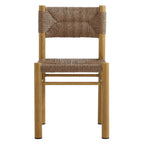 EEI-6982 Parkland Outdoor Patio Rattan and Aluminum Dining Side Chairs Set of 2 by Modway