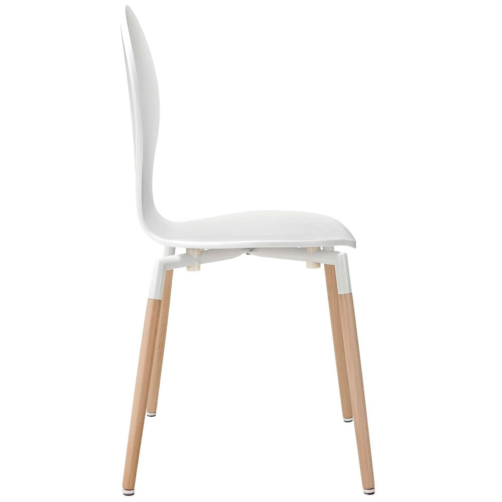 EEI-1368-WHI Path Dining Chair Set of 2 by Modway