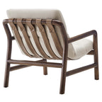 EEI-6766-DUN-WAL Paxton Wood Sling Chair by Modway