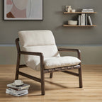 EEI-6766-DUN-WAL Paxton Wood Sling Chair by Modway