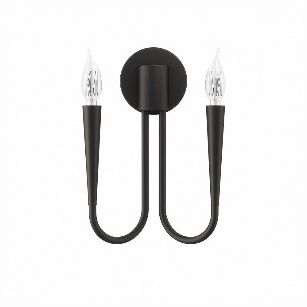 EEI-5666-BLK Penrose 2-Light Wall Sconce by Modway