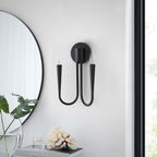 EEI-5666-BLK Penrose 2-Light Wall Sconce by Modway