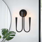 EEI-5666-BLK Penrose 2-Light Wall Sconce by Modway