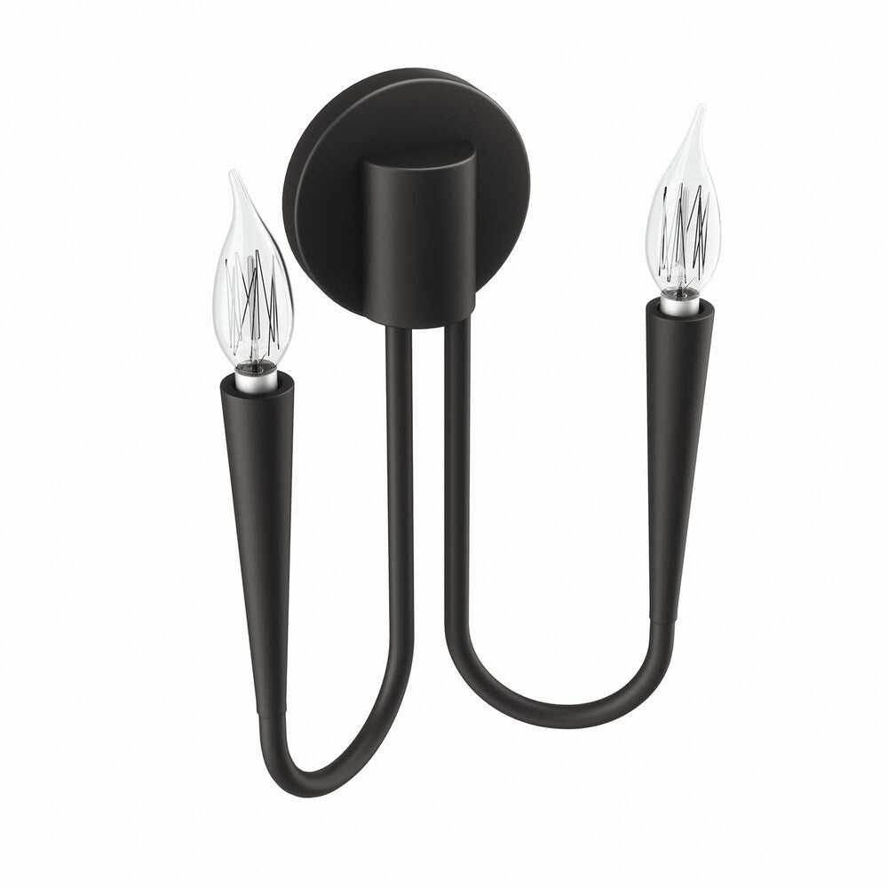 EEI-5666-BLK Penrose 2-Light Wall Sconce by Modway