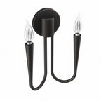 Modway EEI-5666-BLK Penrose 2-Light Wall Sconce Black