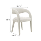 EEI-6562 Pinnacle Boucle Upholstered Dining Chair Set of 2 by Modway