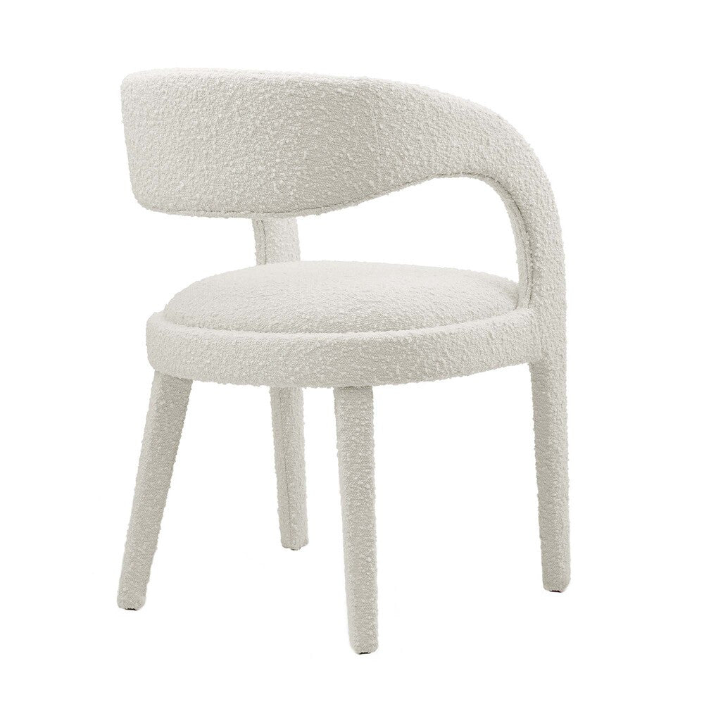 EEI-6562 Pinnacle Boucle Upholstered Dining Chair Set of 2 by Modway
