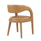 EEI-6561 Pinnacle Vegan Leather Dining Chair Set of 2 by Modway