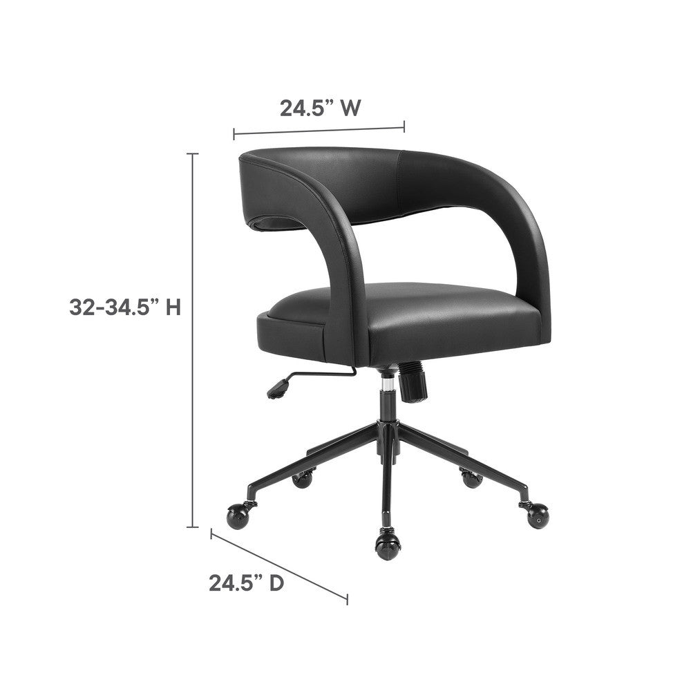 Modway Pinnacle Vegan Leather Office Chair by Modway-EEI-7150