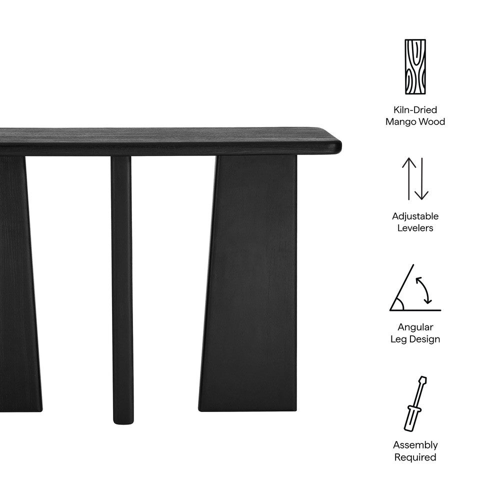 Modway Porter 45" Wood Console Table by Modway-EEI-7197-BLK