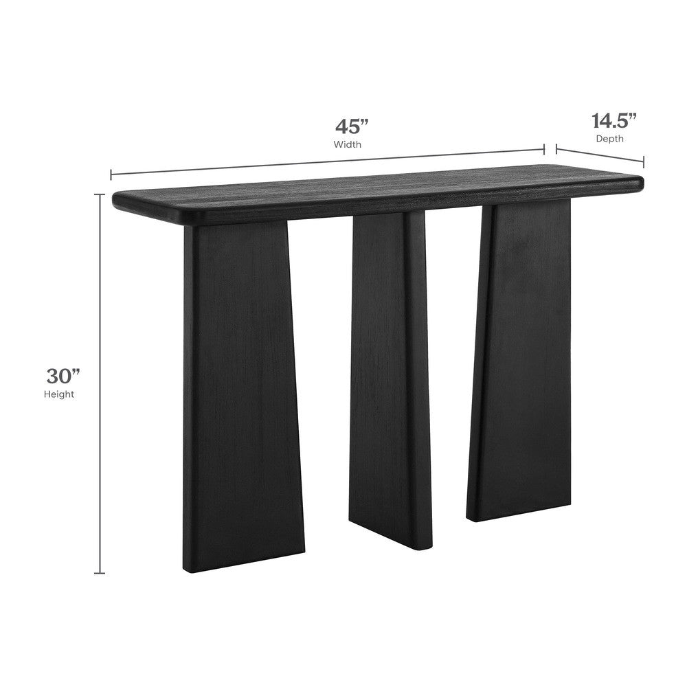 Modway Porter 45" Wood Console Table by Modway-EEI-7197-BLK