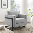 Modway Posse Upholstered Fabric Accent Chair by Modway-EEI-4391