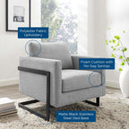 Modway Posse Upholstered Fabric Accent Chair by Modway-EEI-4391