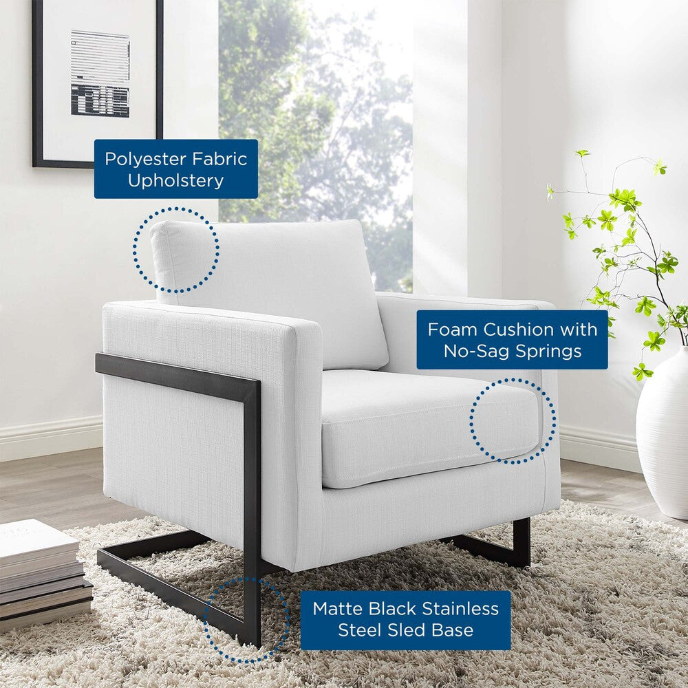 Modway Posse Upholstered Fabric Accent Chair by Modway-EEI-4391