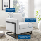 Modway Posse Upholstered Fabric Accent Chair by Modway-EEI-4391