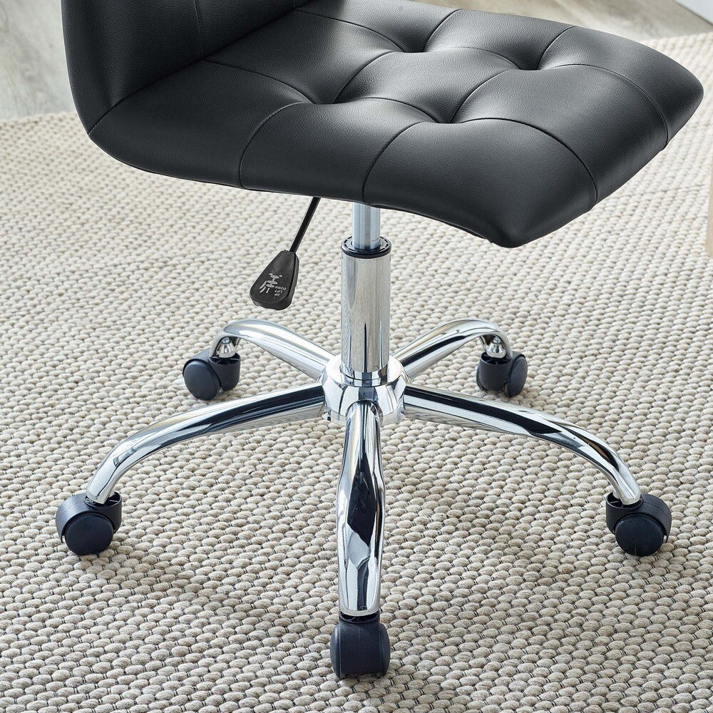 EEI-1533 Prim Armless Mid Back Office Chair by Modway