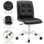EEI-1533 Prim Armless Mid Back Office Chair by Modway