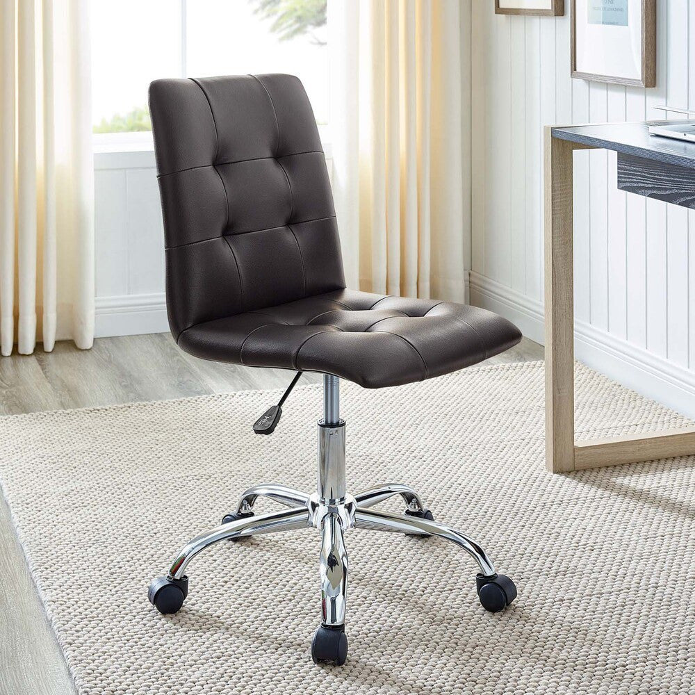 EEI-1533 Prim Armless Mid Back Office Chair by Modway