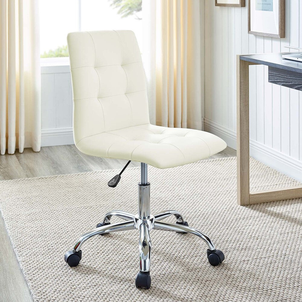 EEI-1533 Prim Armless Mid Back Office Chair by Modway