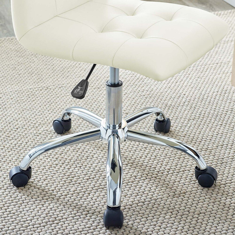 EEI-1533 Prim Armless Mid Back Office Chair by Modway