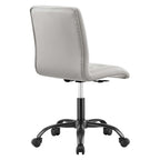 EEI-4975 Prim Armless Vegan Leather Office Chair by Modway