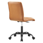 EEI-4975 Prim Armless Vegan Leather Office Chair by Modway