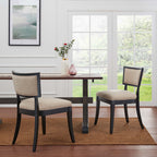 Modway Pristine Upholstered Fabric Dining Chairs Set of 2 by Modway-EEI-4557