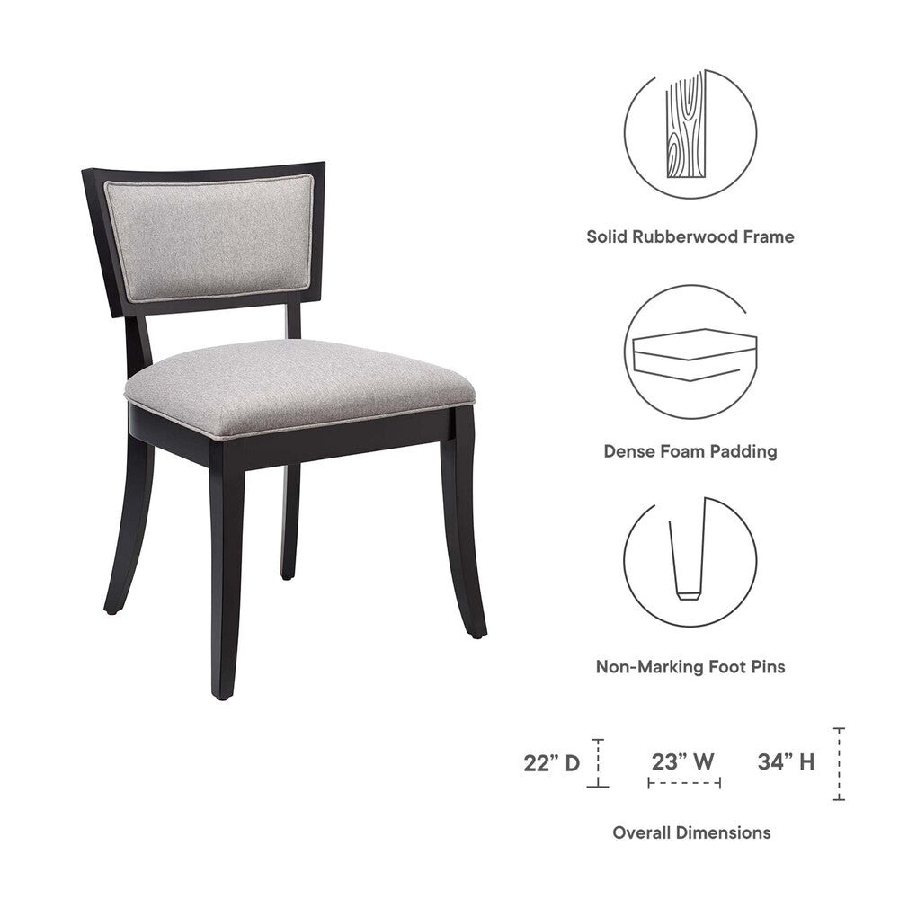 Modway Pristine Upholstered Fabric Dining Chairs Set of 2 by Modway-EEI-4557