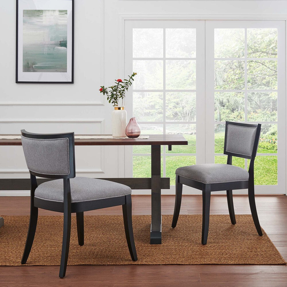 Modway Pristine Upholstered Fabric Dining Chairs Set of 2 by Modway-EEI-4557