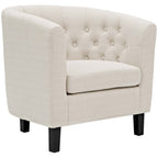 Modway Prospect 2 Piece Upholstered Fabric Armchair Set by Modway-EEI-3150