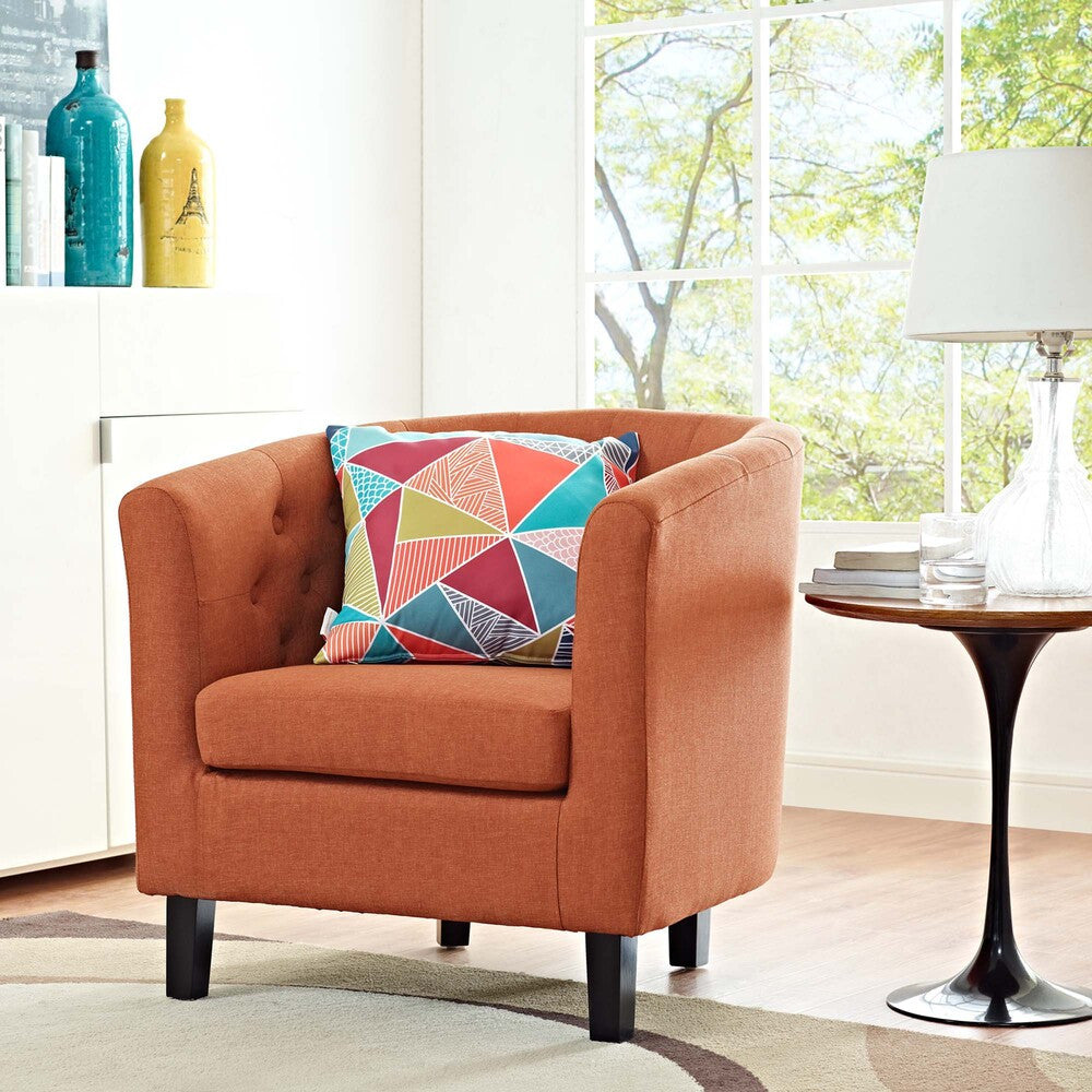 Modway Prospect Upholstered Fabric Armchair by Modway-EEI-2551