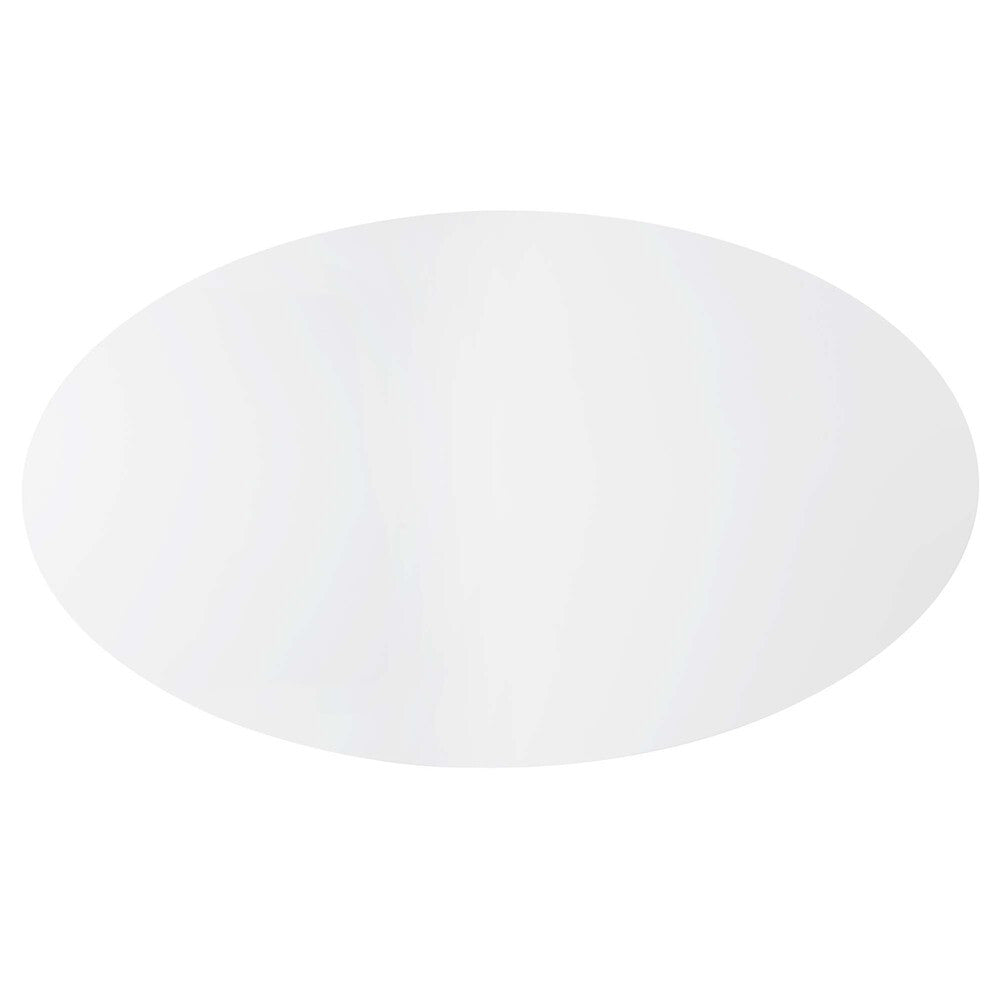 EEI-4912-WHI Provision 75" Oval Dining Table by Modway