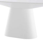 EEI-4912-WHI Provision 75" Oval Dining Table by Modway