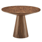 EEI-6066-WAL-SET Provision 75" Oval Dining Table by Modway