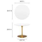 EEI-6313 Pursuit 40" Dining Table by Modway