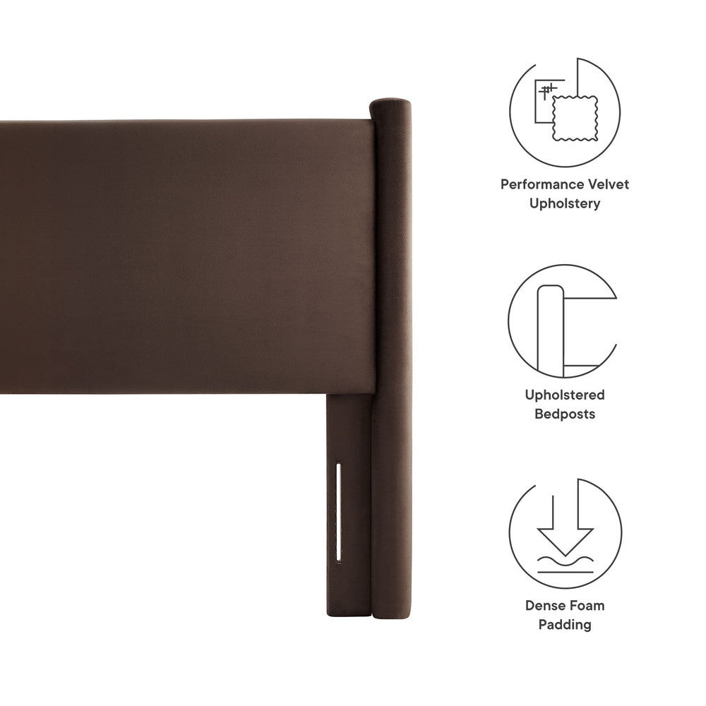 MOD-7178 Rael Performance Velvet Full Headboard by Modway