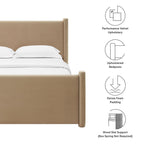 Modway Rael Performance Velvet Full Platform Bed by Modway-MOD-7174