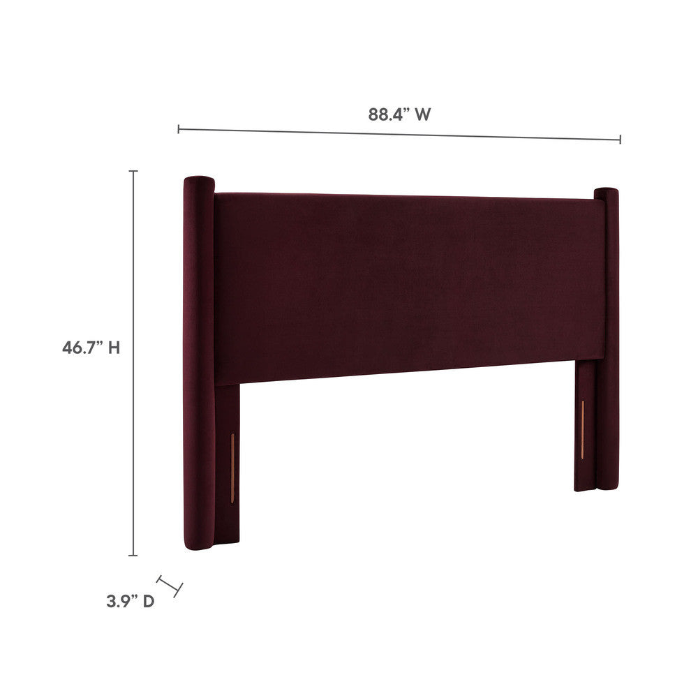 MOD-7180 Rael Performance Velvet King Headboard by Modway