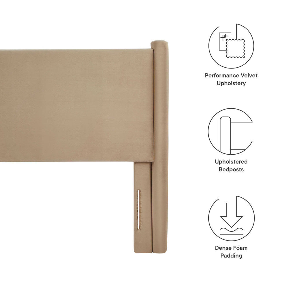 MOD-7180 Rael Performance Velvet King Headboard by Modway