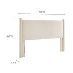 MOD-7179 Rael Performance Velvet Queen Headboard by Modway