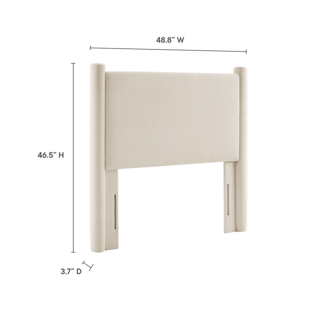 MOD-7177 Rael Performance Velvet Twin Headboard by Modway