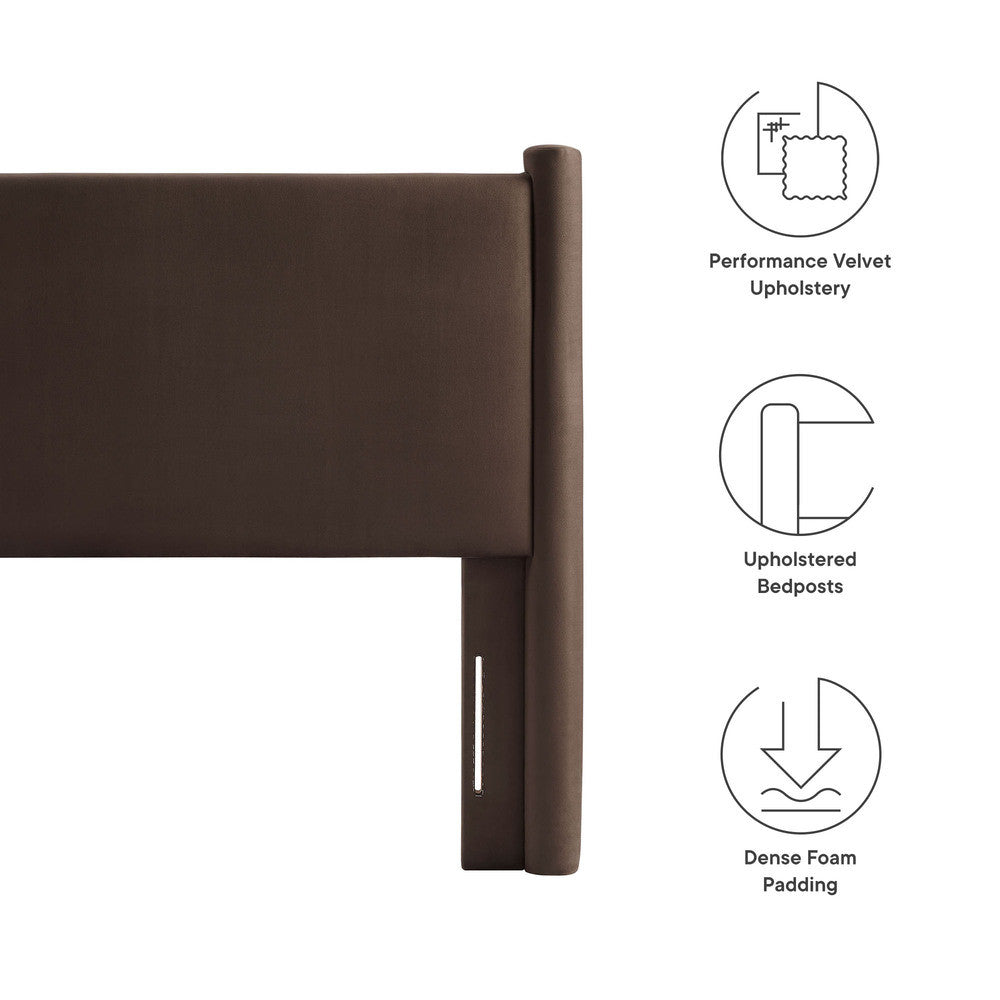 MOD-7177 Rael Performance Velvet Twin Headboard by Modway