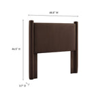 MOD-7177 Rael Performance Velvet Twin Headboard by Modway